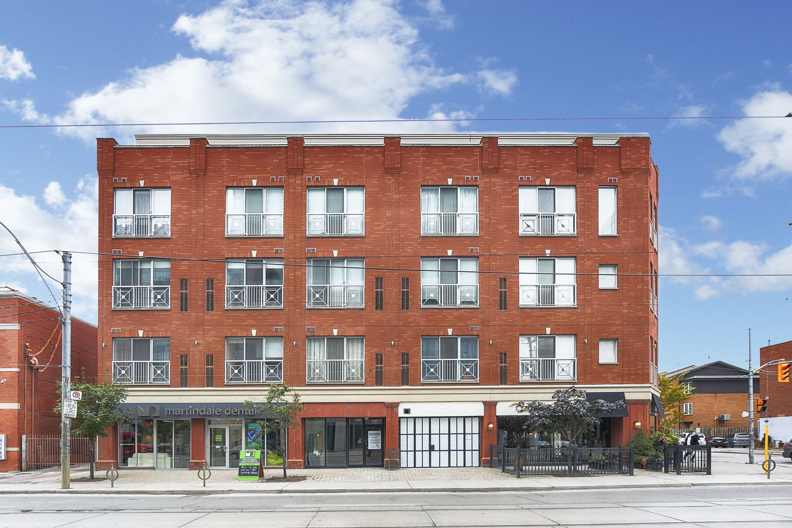 Exterior Facade — Tecumseth Lofts, Downtown, Toronto