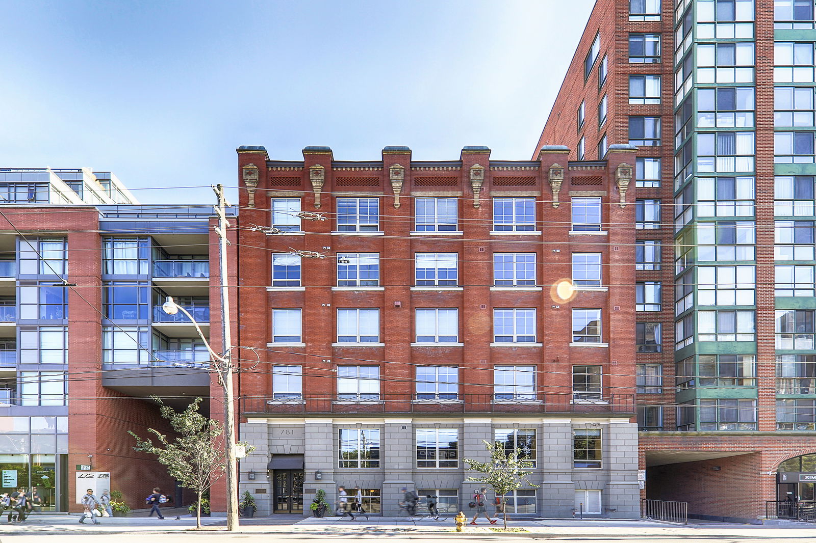 Exterior Facade — Gotham Lofts, Downtown, Toronto