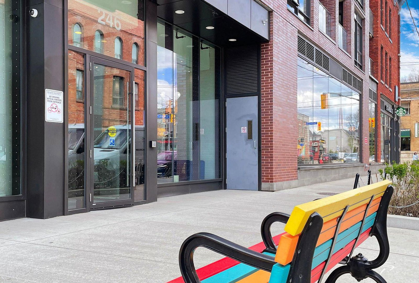 Entrance — The Logan Residences Condos, East End, Toronto