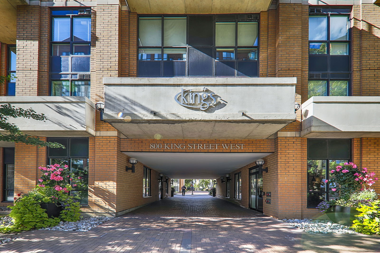 Building Entrance — The Kings Lofts, Downtown, Toronto