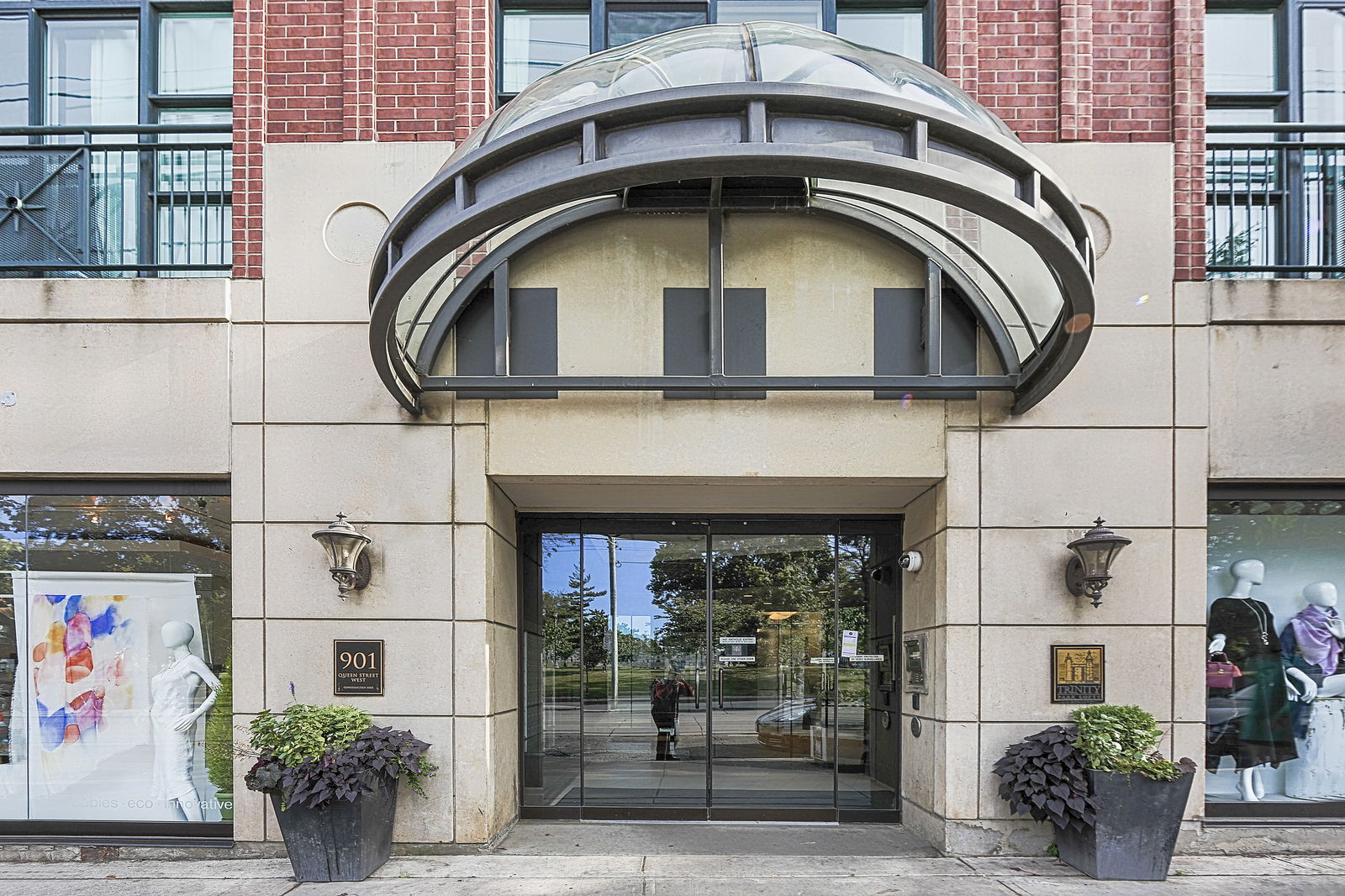 Entrance — Trinity Park Lofts, Downtown, Toronto