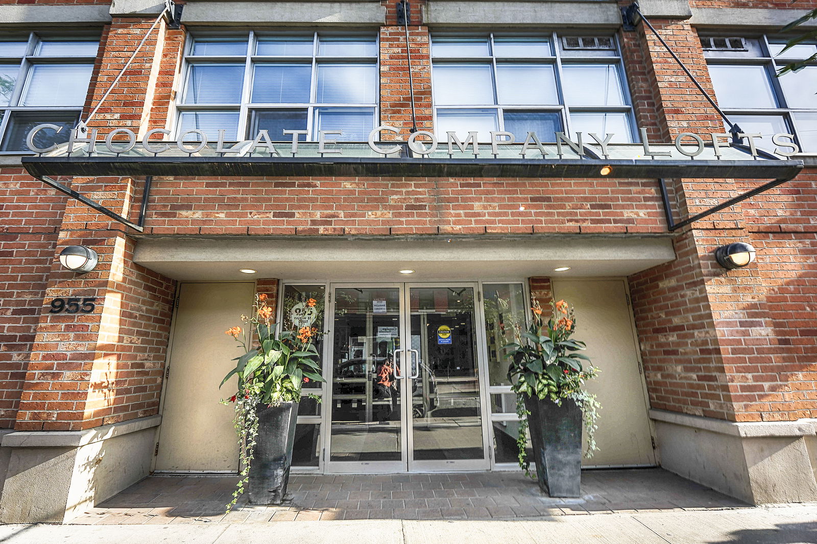 Entrance — Chocolate Company Lofts, Downtown, Toronto