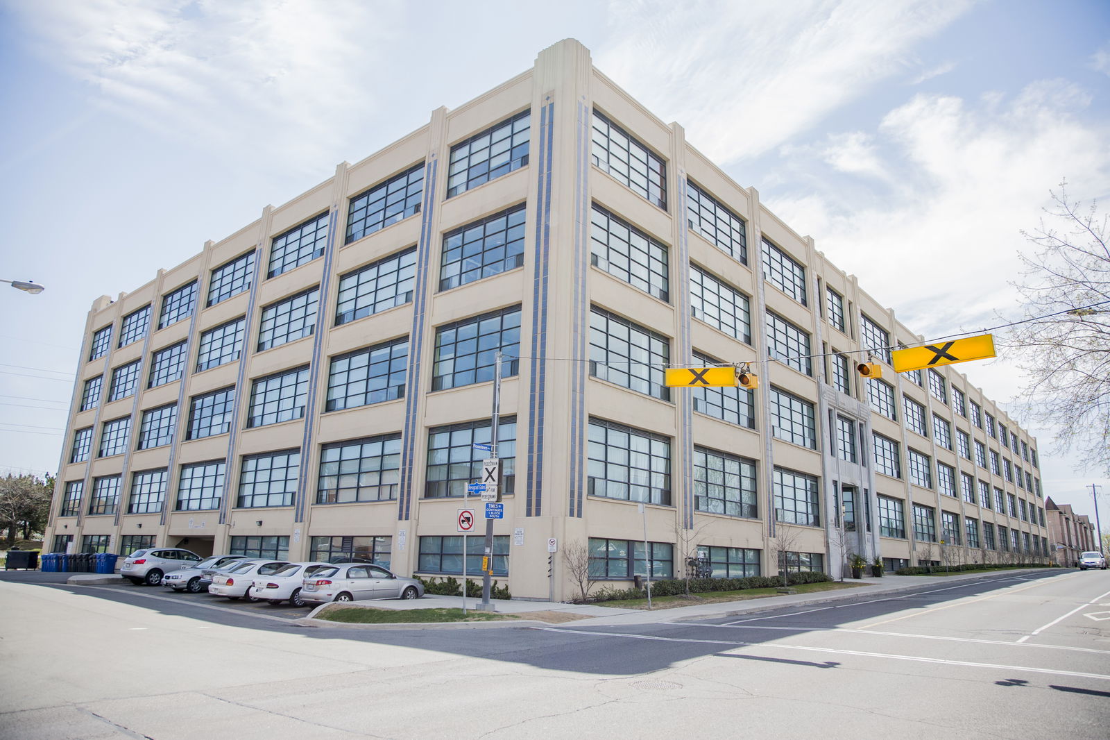 Exterior Sky — Forest Hill Lofts, York Crosstown, Toronto