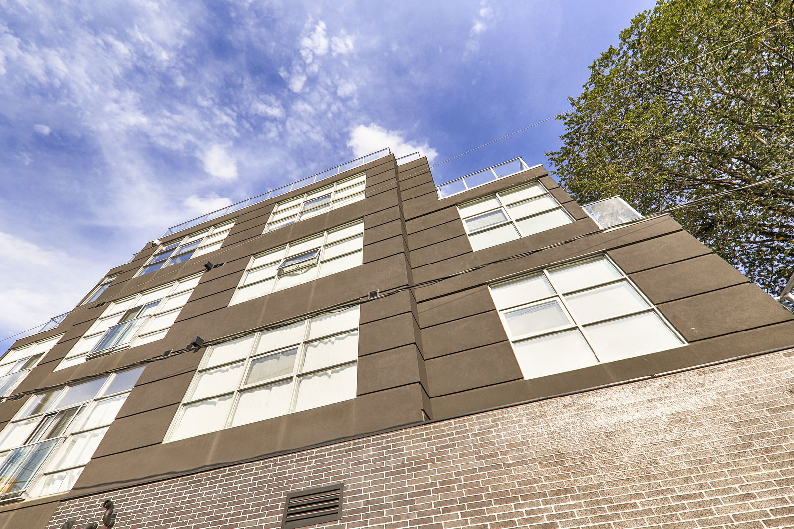 Exterior Sky — Lofts on Queen, East End, Toronto