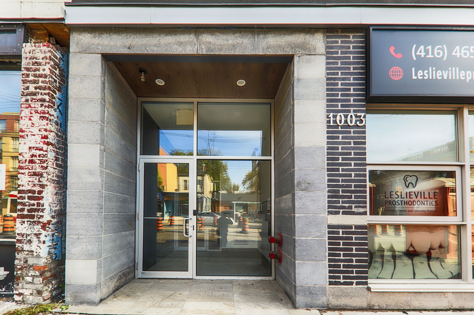 Entrance — Lofts on Queen, East End, Toronto