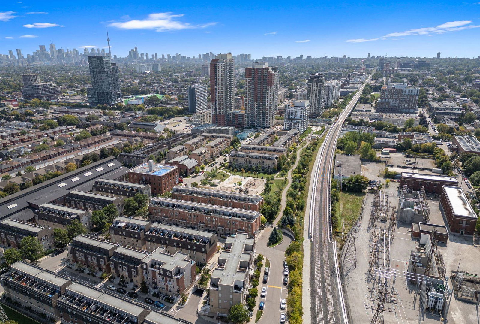 Skyline — Foundry Lofts, West End, Toronto