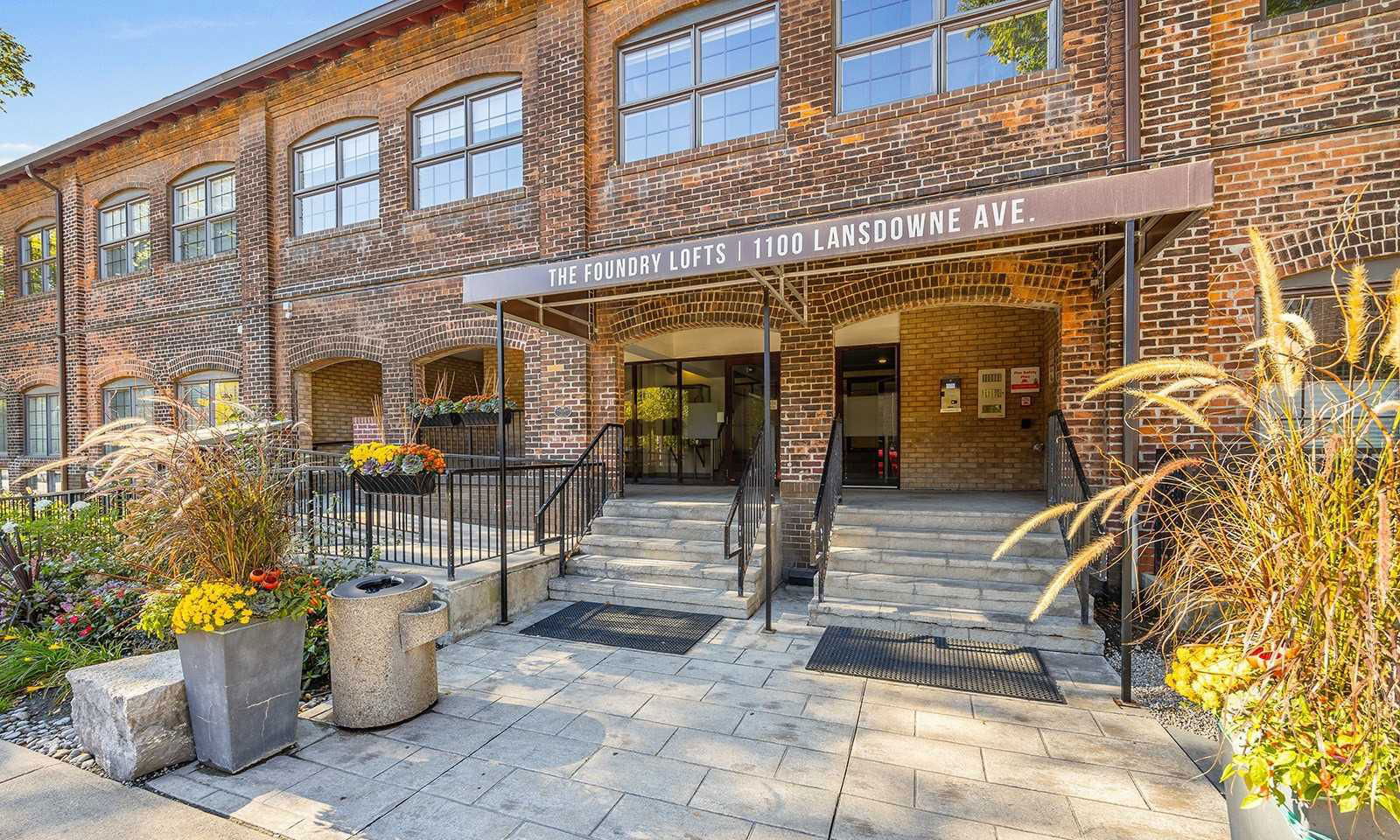 Entrance — Foundry Lofts, West End, Toronto