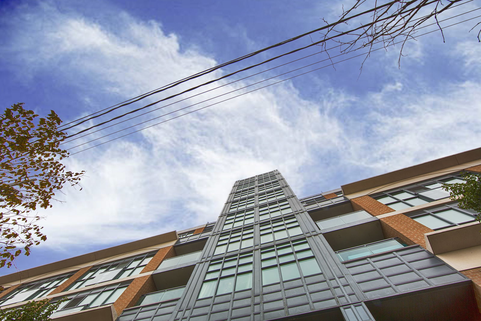 Exterior Sky — Bohemian Embassy Condos, West End, Toronto