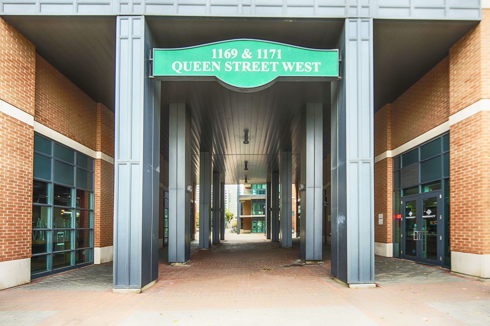 Building Entrance — Bohemian Embassy Condos, West End, Toronto