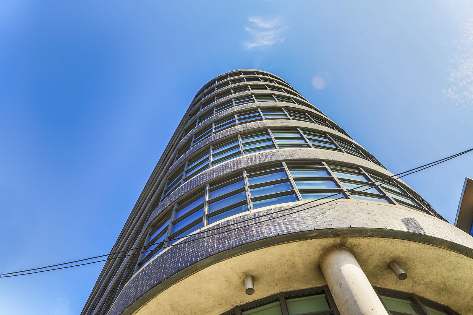 Exterior Sky — Flatiron Lofts, East End, Toronto