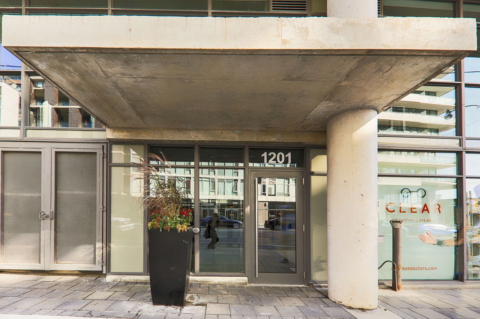 Entrance — Flatiron Lofts, East End, Toronto