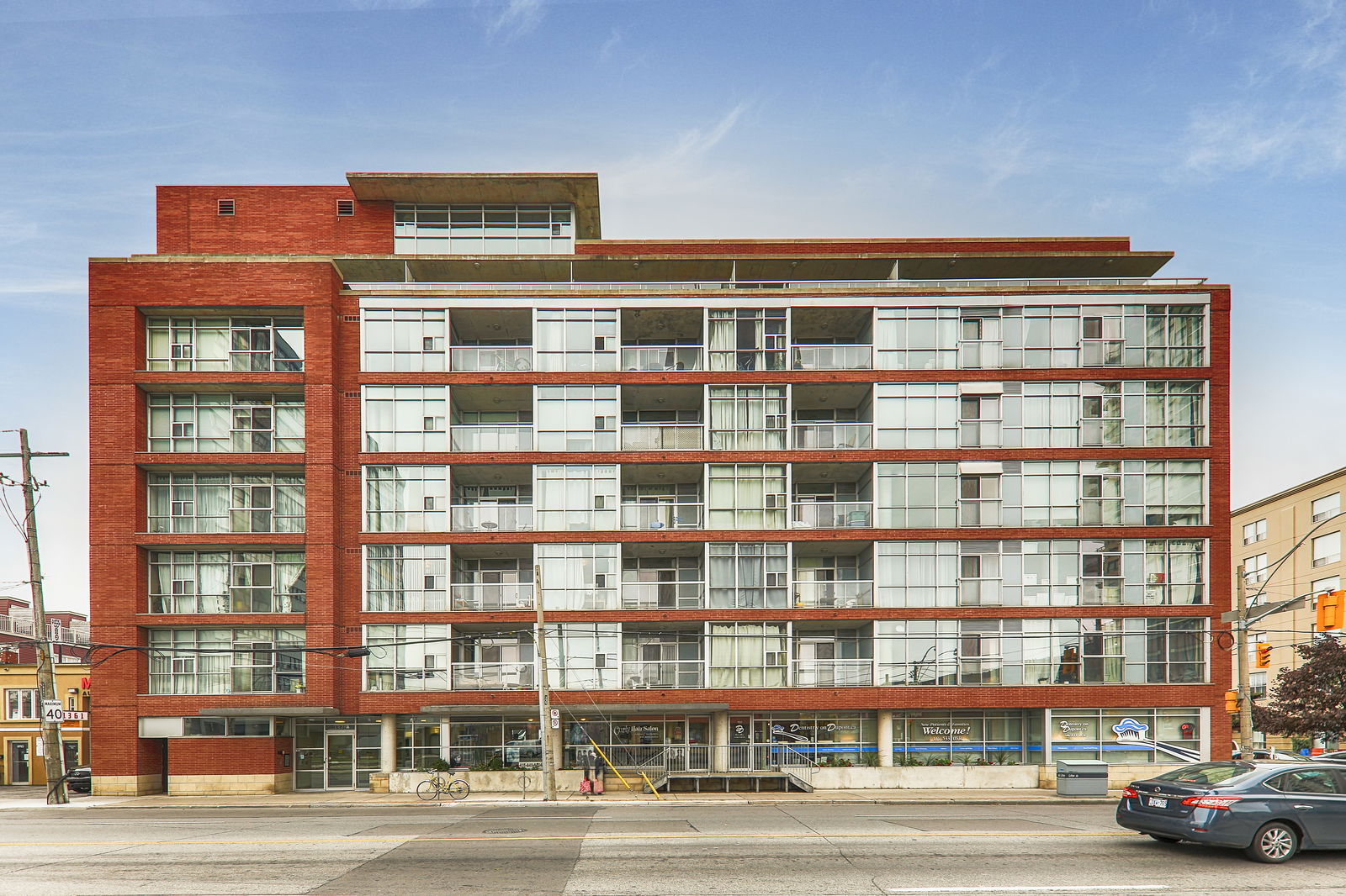 Exterior Facade — Chelsea Lofts, West End, Toronto