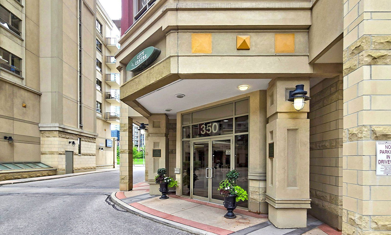 Entrance — Amica at City Centre Condos, Mississauga, Toronto