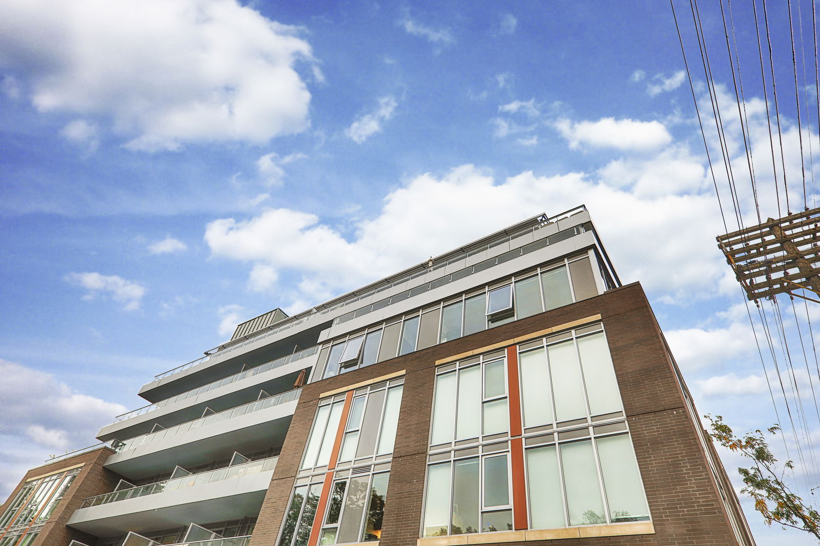 Exterior Sky — Lakehouse Beach Residences, East End, Toronto