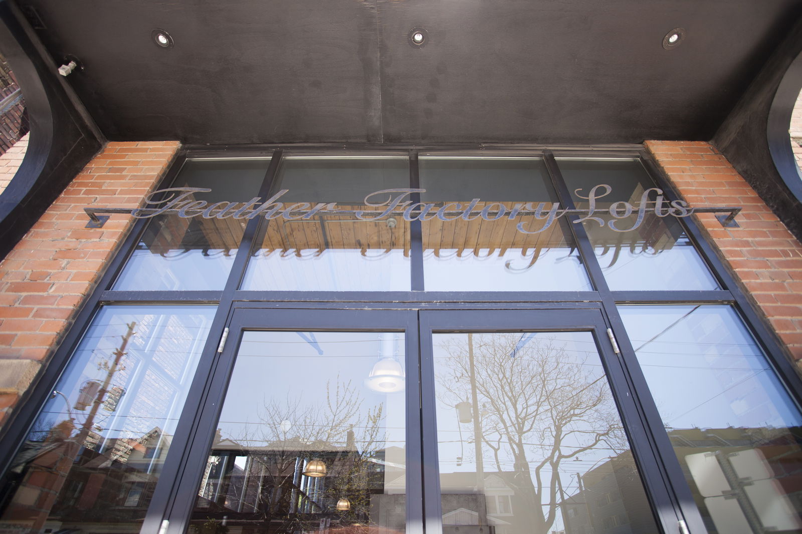 Entrance — Feather Factory Lofts, West End, Toronto