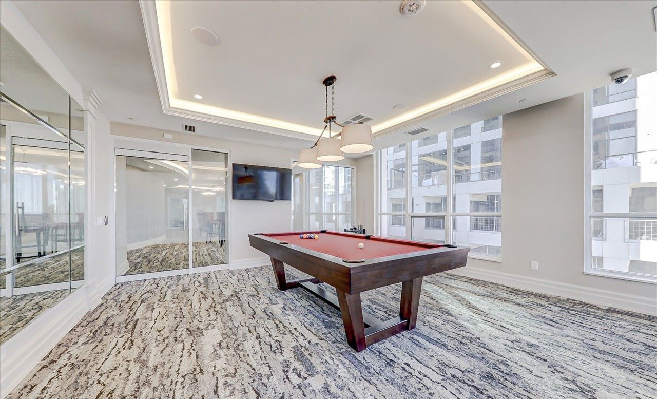 Game Room — Edge Towers Condos, Mississauga, Toronto