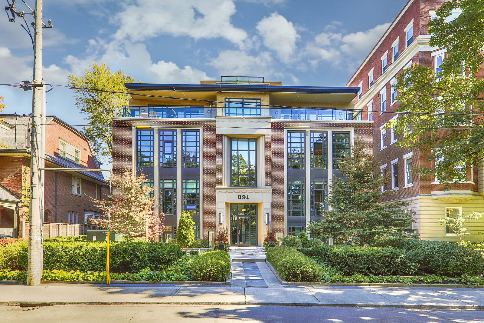 Exterior Facade — School House Lofts, Downtown, Toronto