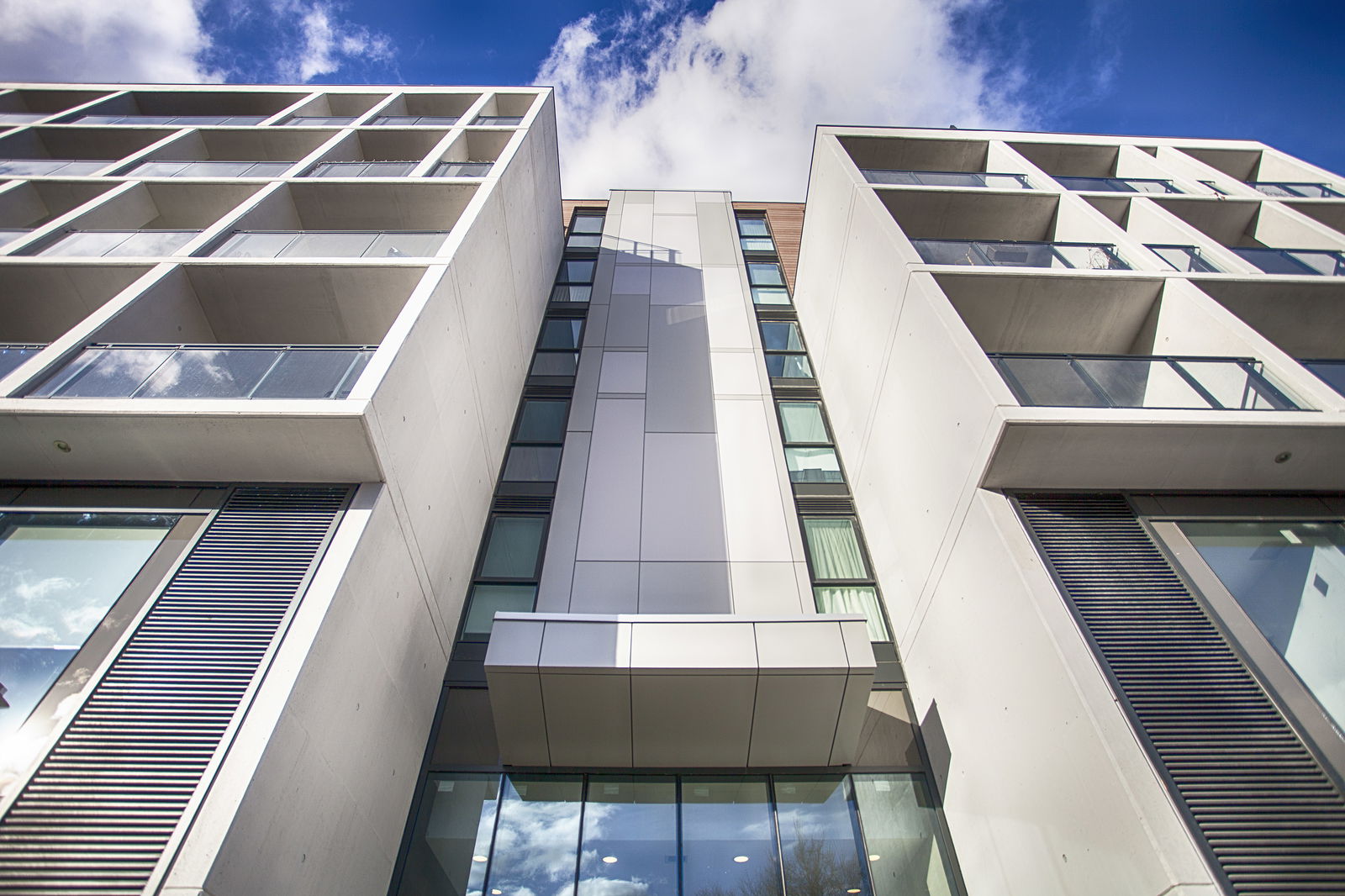 Exterior Sky — The Taylor Lofts, East End, Toronto