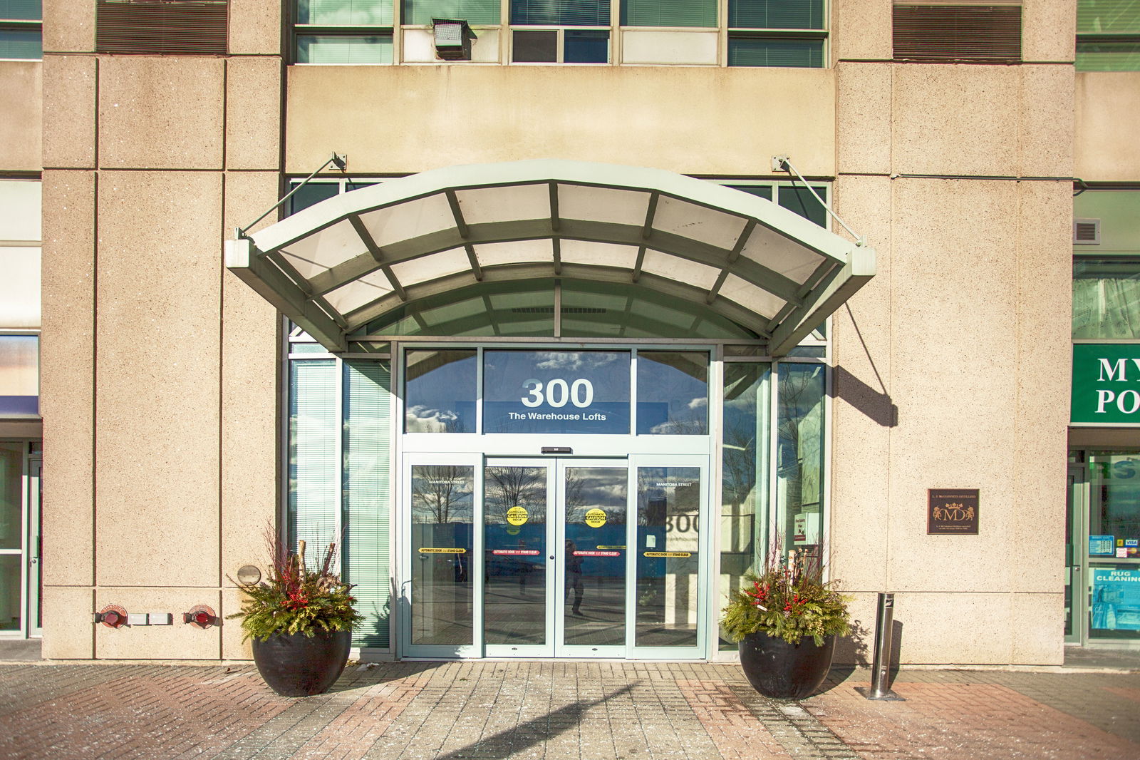 Entrance — Warehouse Lofts at Mystic Pointe, Etobicoke, Toronto