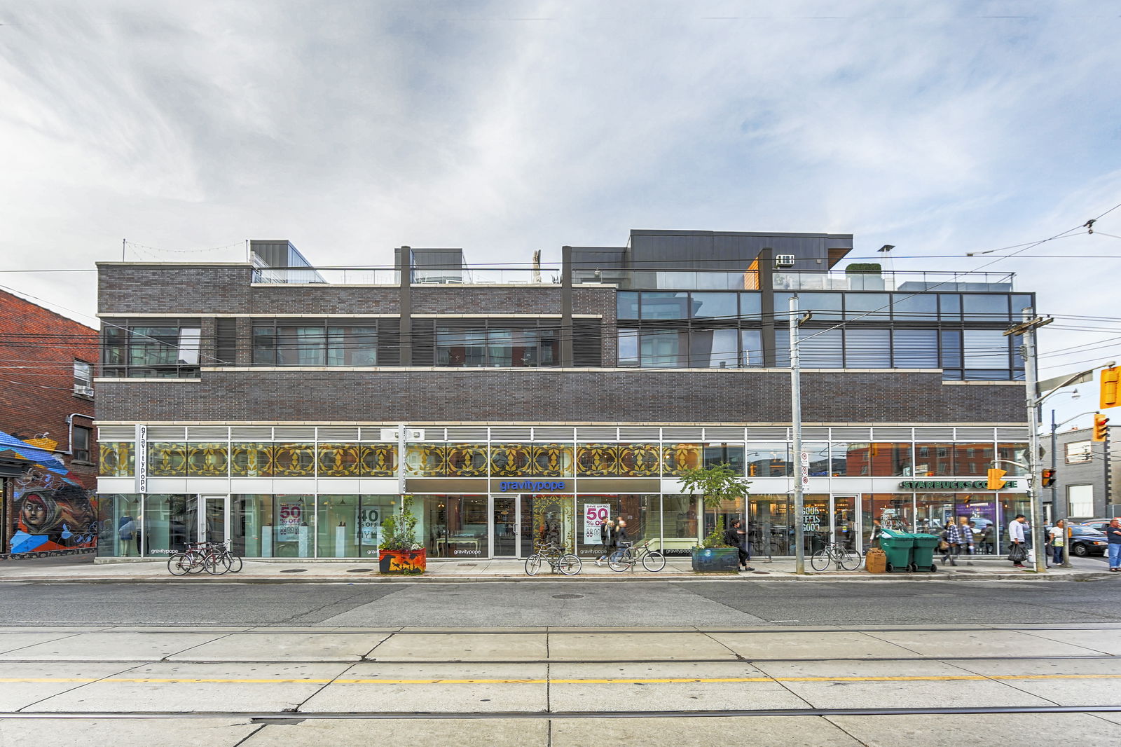 Exterior Facade — 2 Ossington Lofts, West End, Toronto