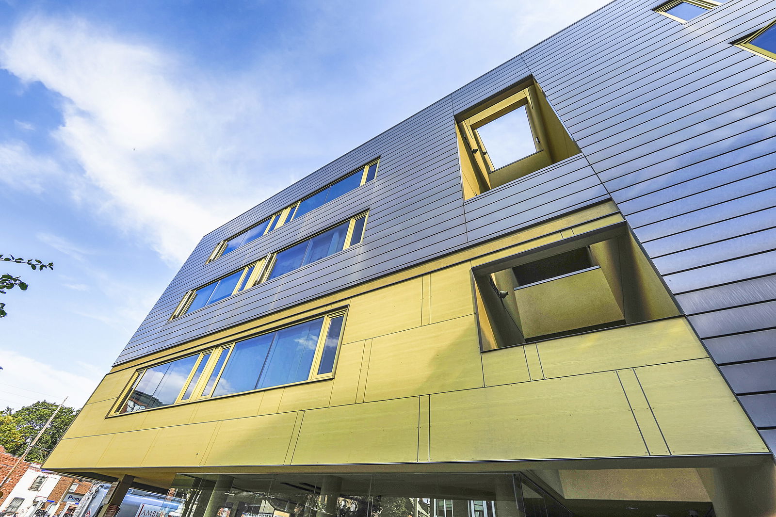 Exterior Sky — Roncesvalles Lofts, West End, Toronto