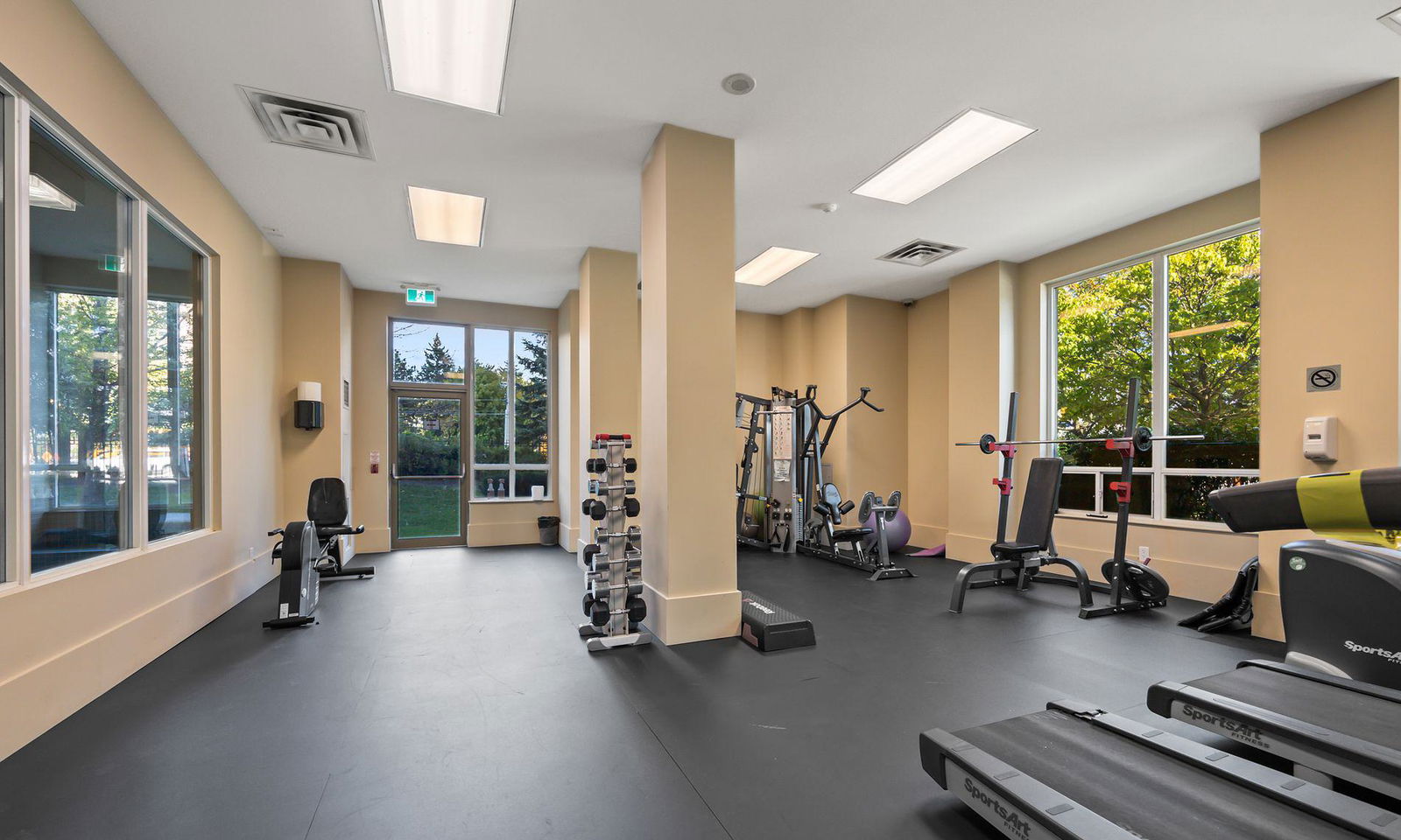 Gym — The Capri Condos, Mississauga, Toronto