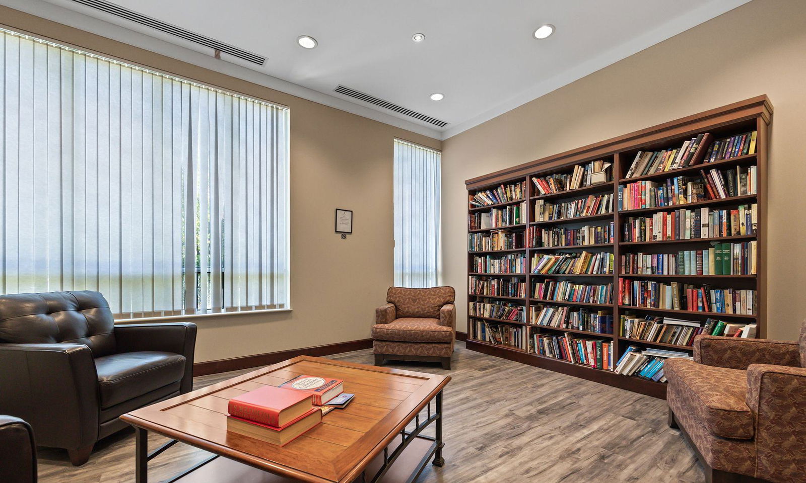 Library — The Capri Condos, Mississauga, Toronto