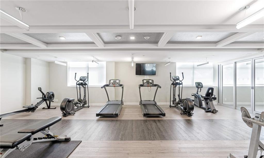 Gym — The Craftsman Condos, Mississauga, Toronto