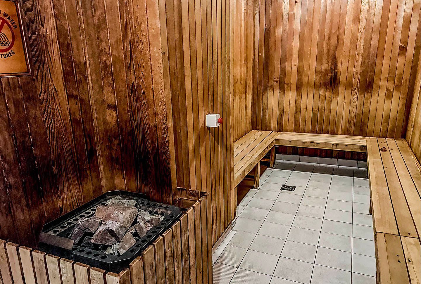 Sauna — The Grand Residences at Parkside Village Condos, Mississauga, Toronto