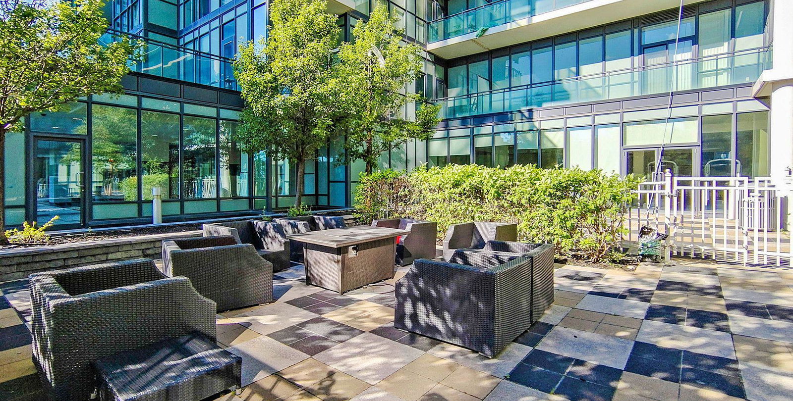 Patio — The Grand Residences at Parkside Village Condos, Mississauga, Toronto