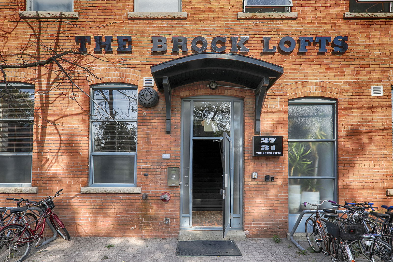 Entrance — The Brock Lofts, West End, Toronto