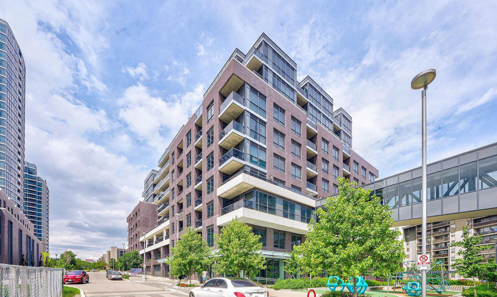 Exterior Side — Valhalla Town Square Condos, Etobicoke, Toronto