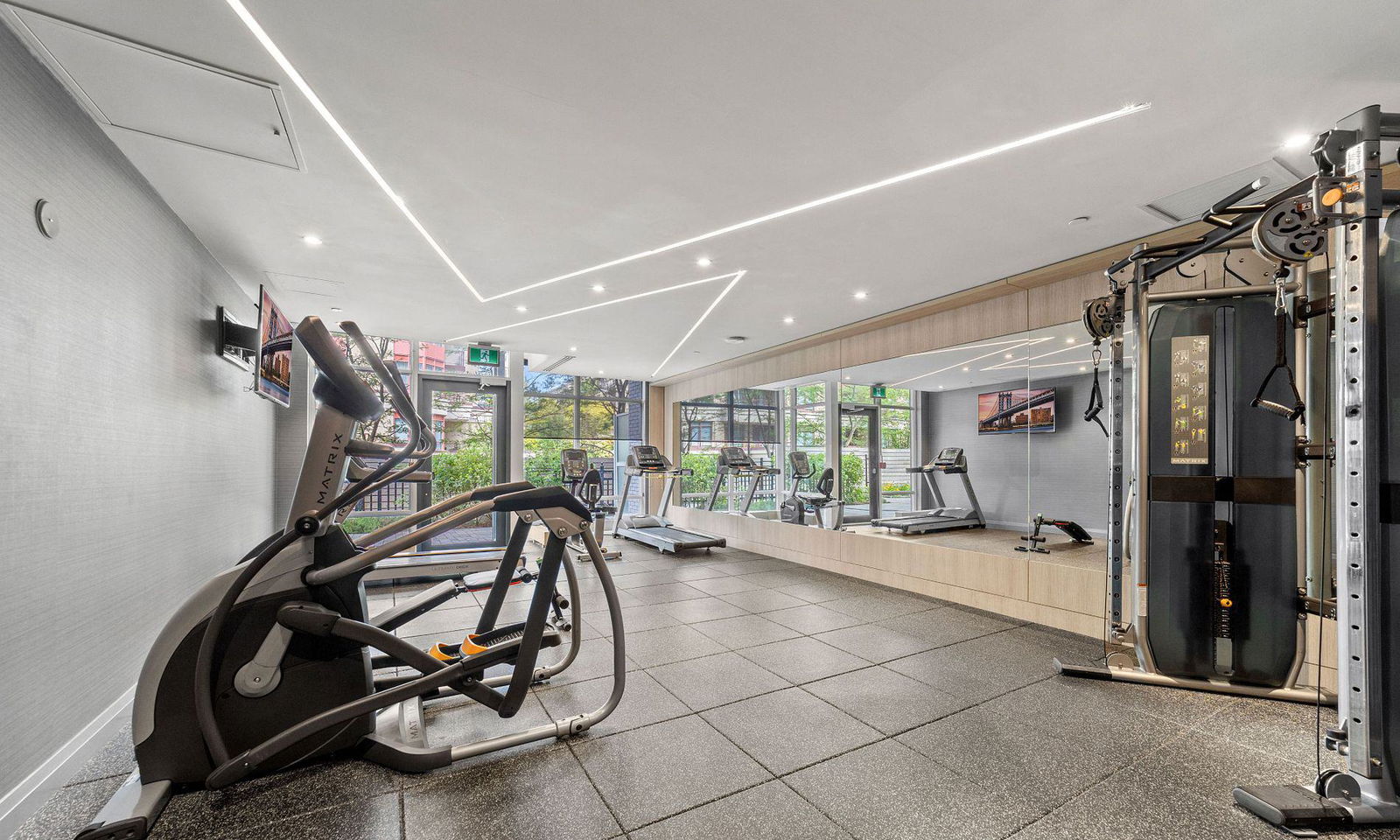 Gym — Vida Condos at Bayview Village, North York, Toronto