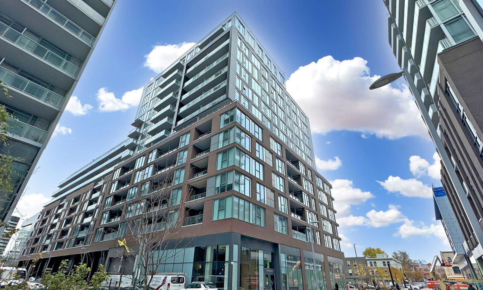 Exterior Side — Riverside Square Condos, East End, Toronto