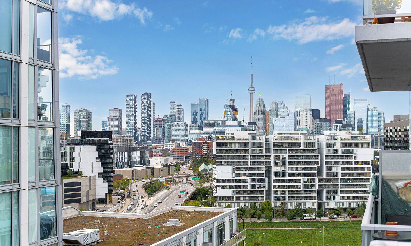 Skyline — Riverside Square Condos, East End, Toronto