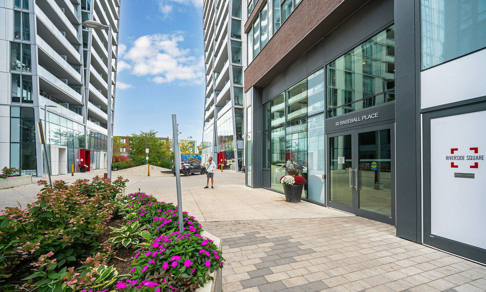 Entrance — Riverside Square Condos, East End, Toronto