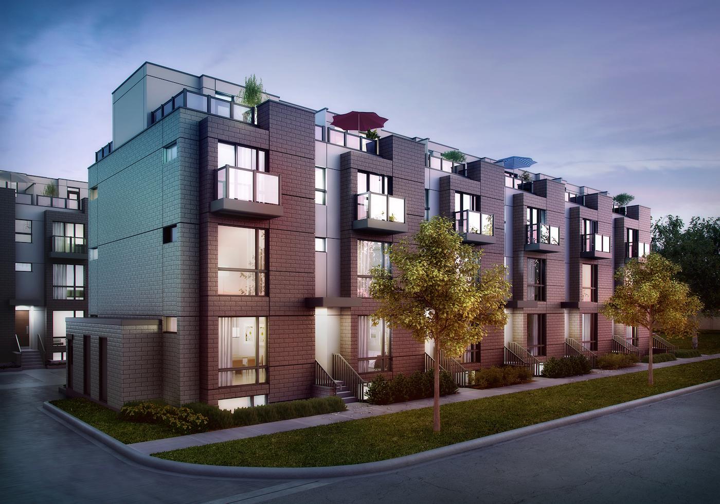 ConneXion at Islington Townhomes, Etobicoke, Toronto