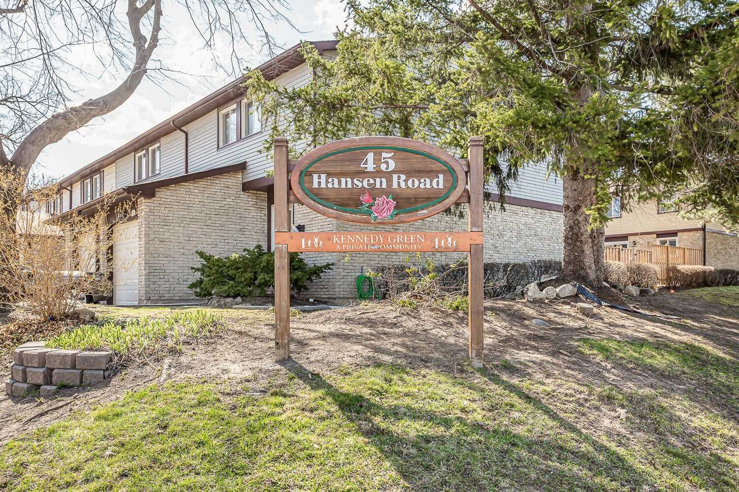 45 Hansen Road Townhomes, Brampton, Toronto