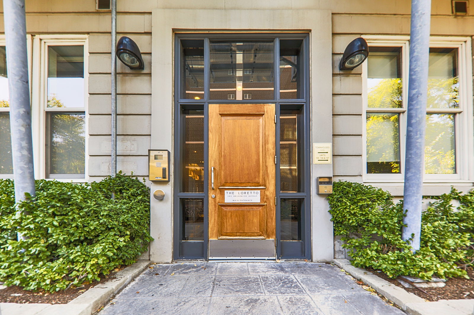 Entrance — The Loretto, Downtown, Toronto