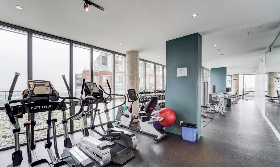 Gym — Pure Spirit Lofts, Downtown, Toronto