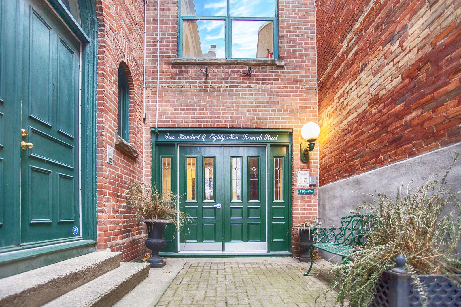 Entrance — 289 Sumach Lofts, Downtown, Toronto