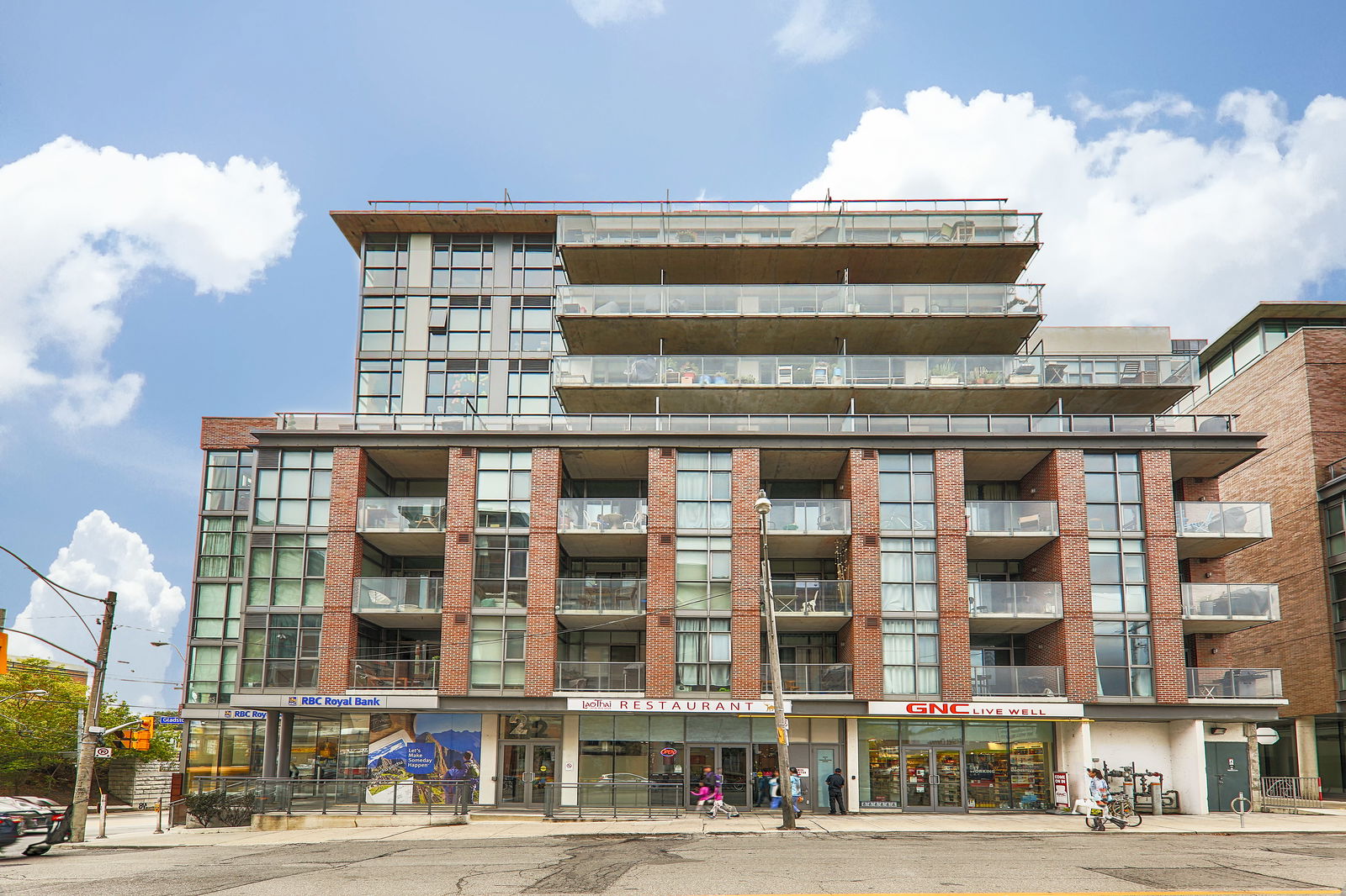 Exterior Facade — 2 Gladstone Lofts, West End, Toronto