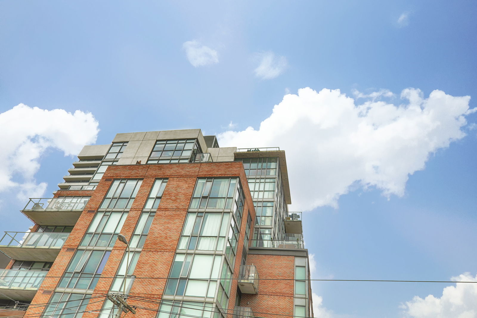 Exterior Sky — 2 Gladstone Lofts, West End, Toronto