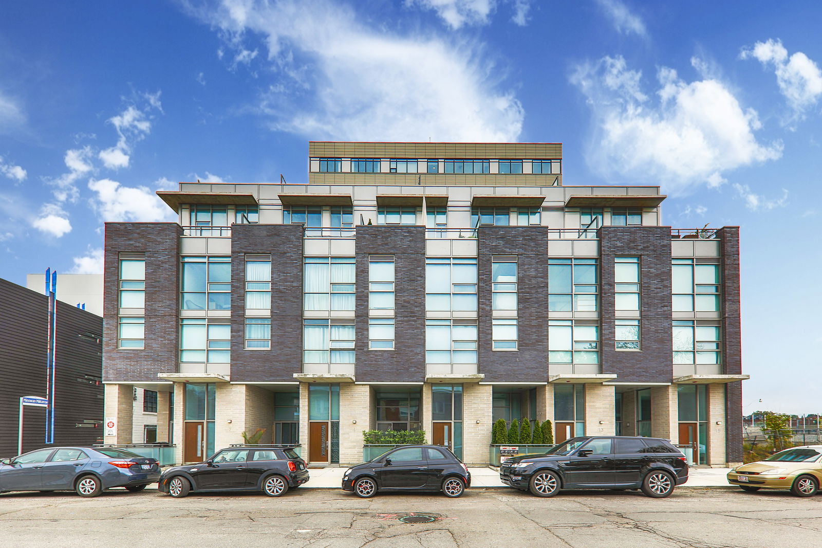 Exterior Facade — The Carnaby Condos, West End, Toronto