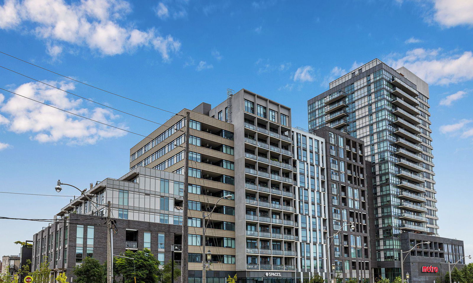 Exterior Side — The Carnaby Condos, West End, Toronto