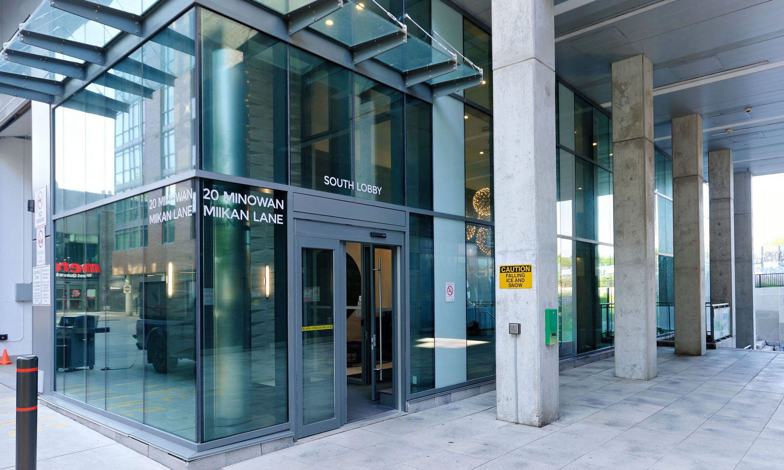 Entrance — The Carnaby Condos, West End, Toronto