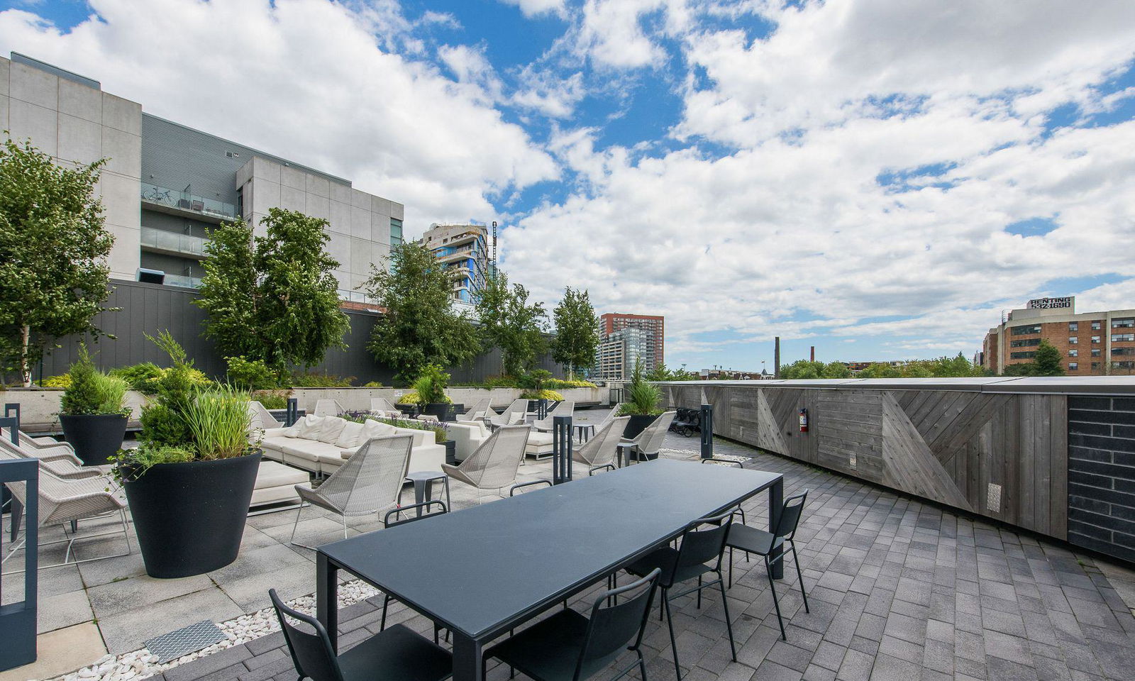 Rooftop Deck — The Carnaby Condos, West End, Toronto