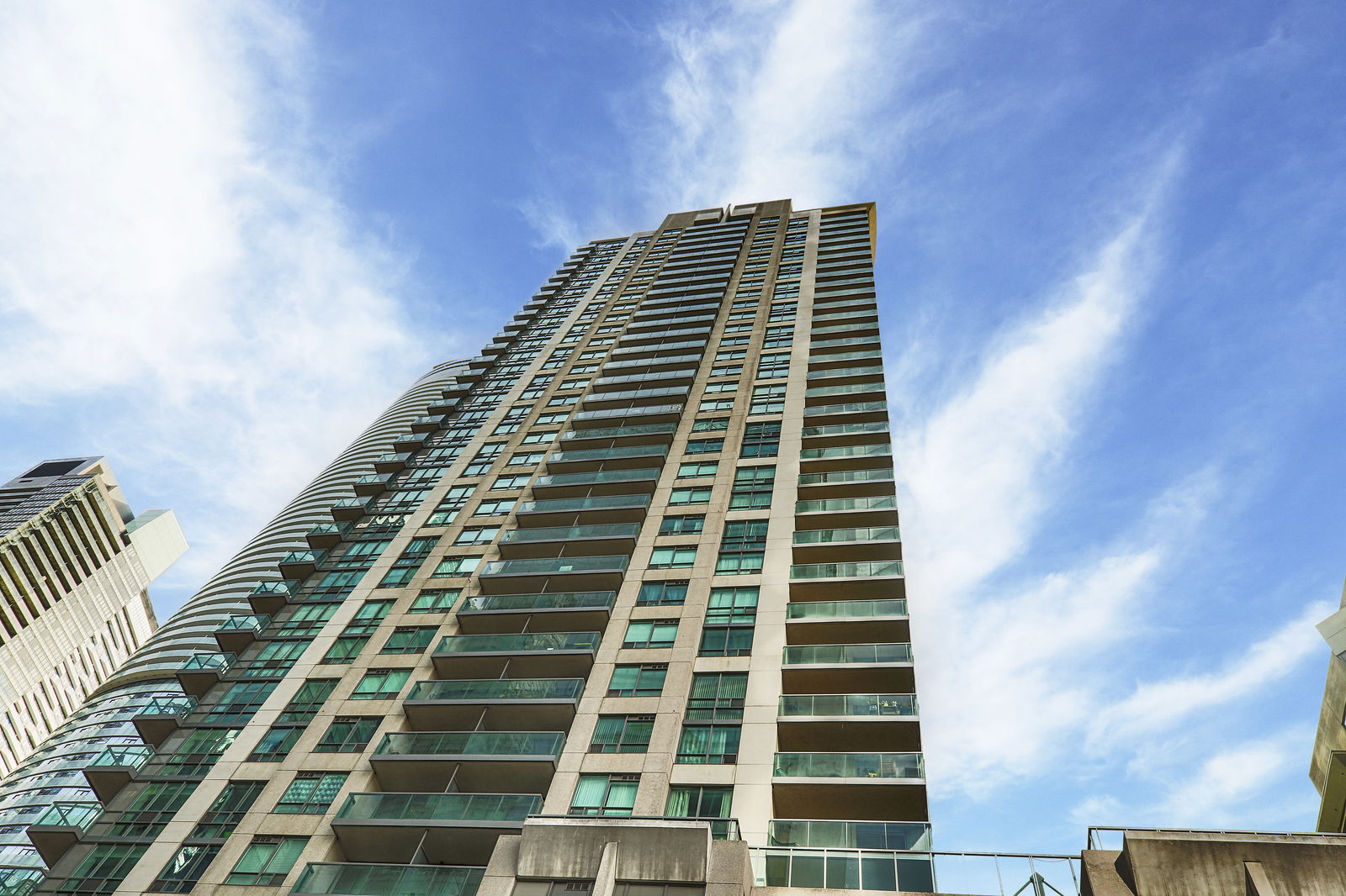 Exterior Sky — Infinity I Condos, Downtown, Toronto