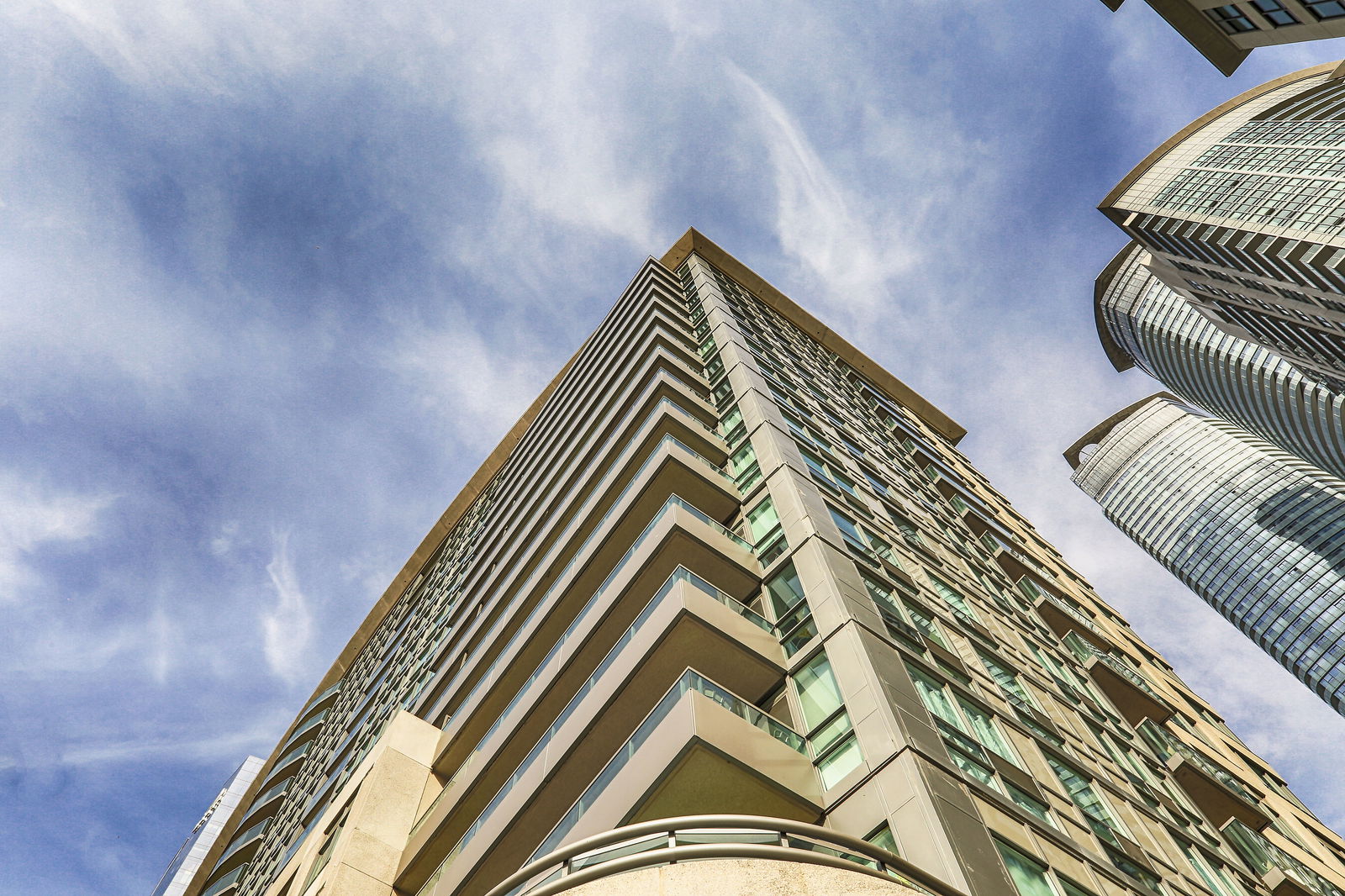 Exterior Sky — Infinity II Condos, Downtown, Toronto