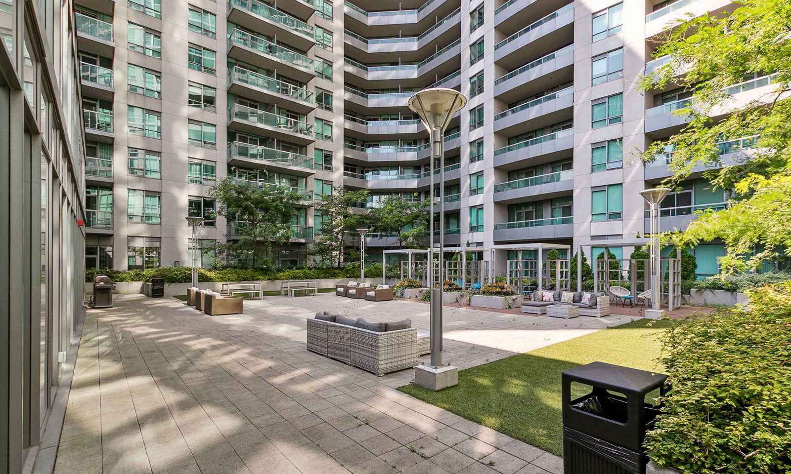 Patio — Infinity IV Condos, Downtown, Toronto